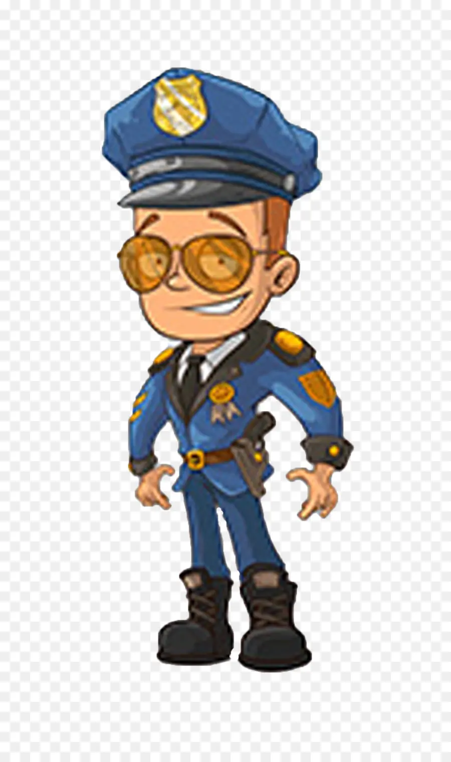 Policial，Uniforme PNG