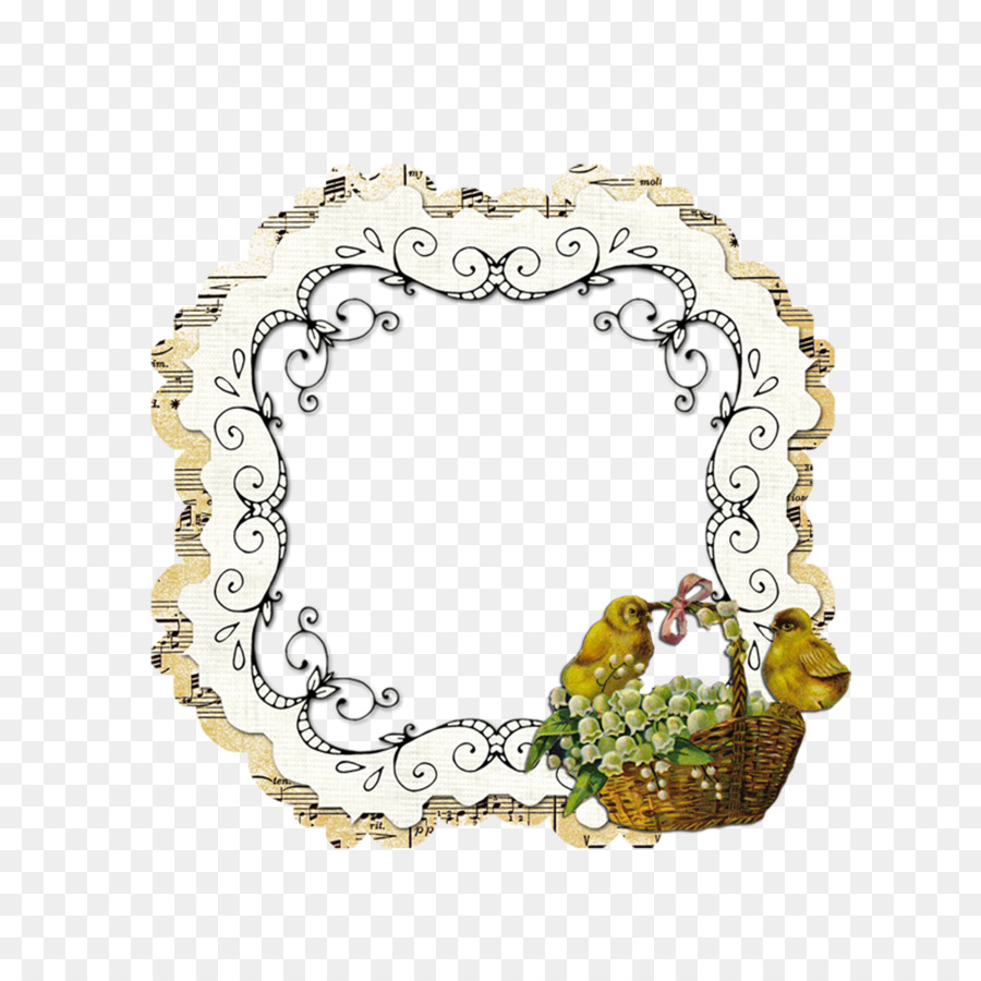 Moldura Decorativa，Quadro PNG