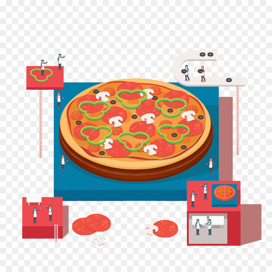 Pizza，Tomate PNG