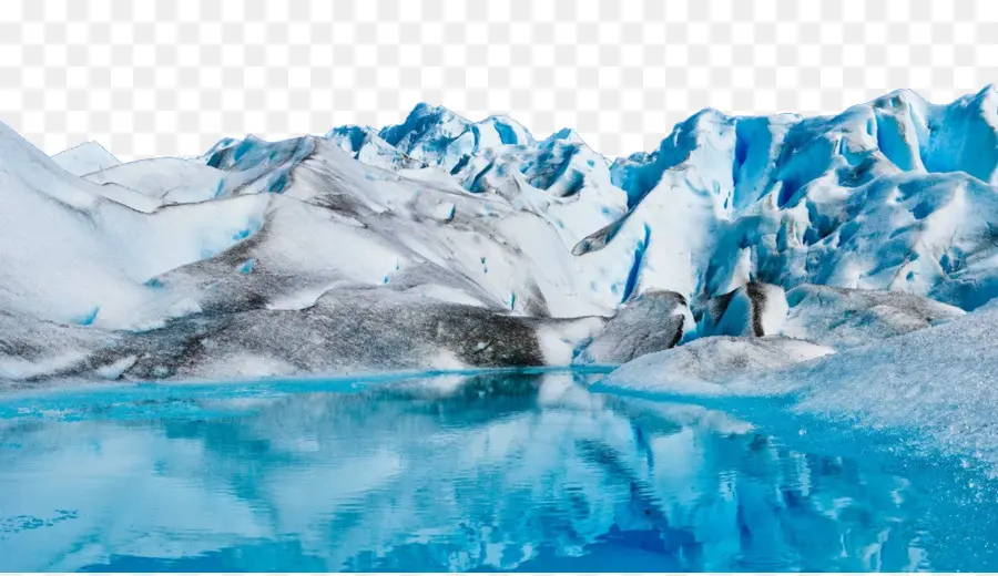 Glaciar Upsala，Lago Argentino PNG