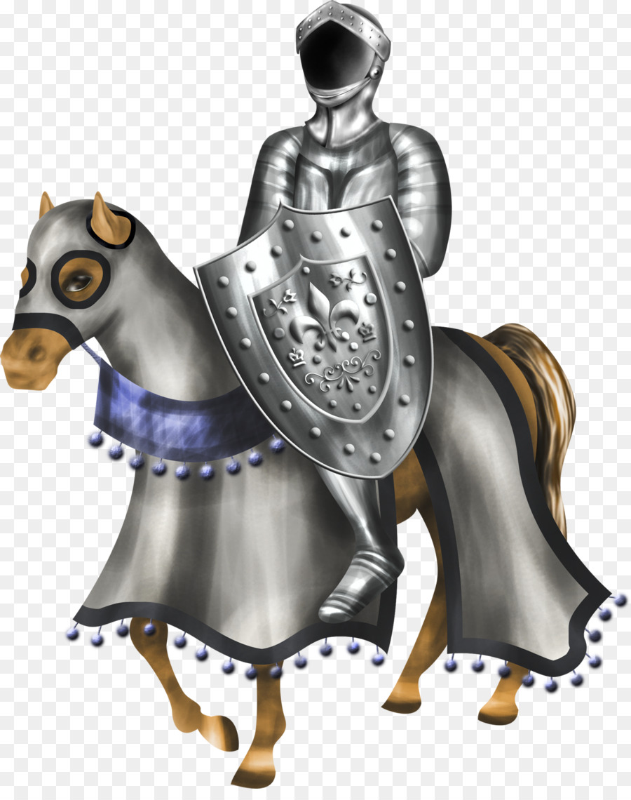 Cavaleiro A Cavalo，Armadura PNG