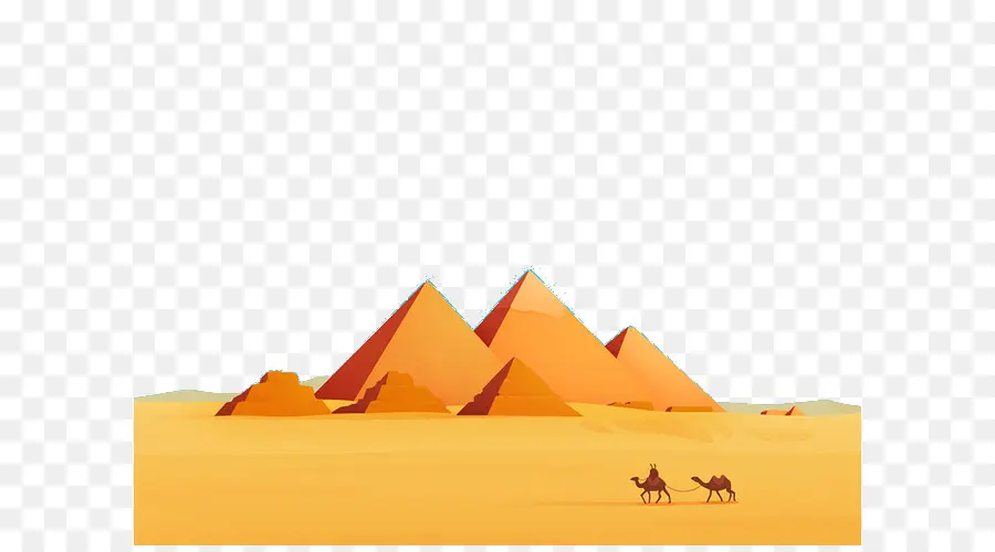 Pirâmides Do Egito，Egito Antigo PNG