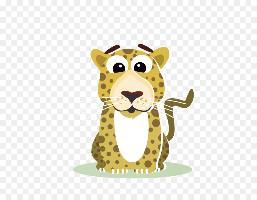 Leopardo Dos Desenhos Animados，Pontos PNG