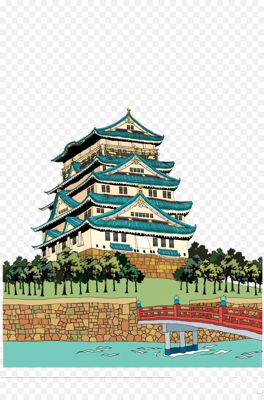 Castelo De Himeji，Castelo PNG