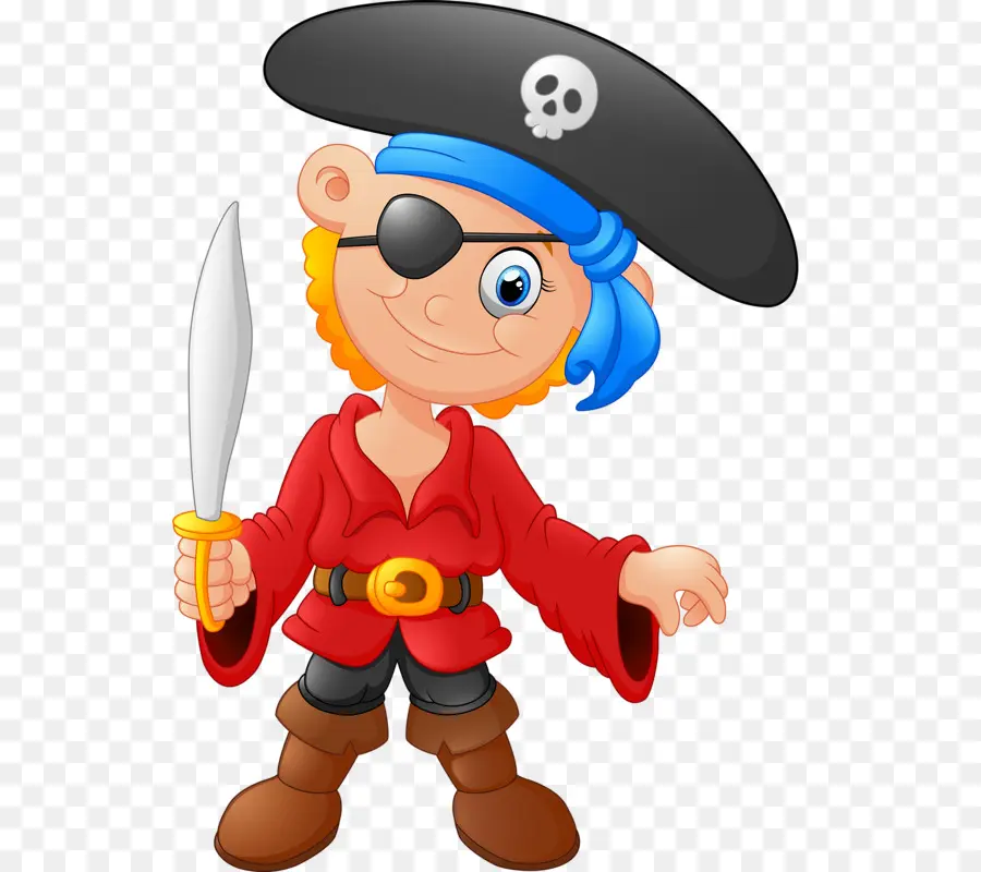 Pirata，Desenho Animado PNG