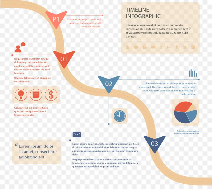 Infográfico Da Linha Do Tempo，Dados PNG