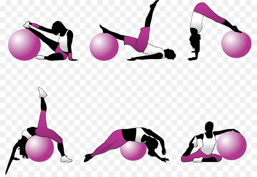 Pilates，Musculação PNG