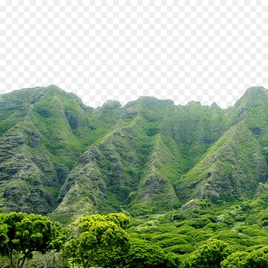 Montanhas Verdes，Montanha PNG