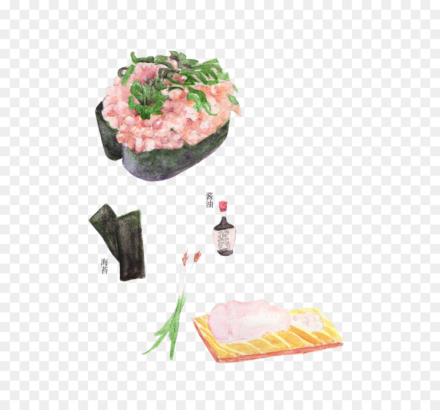 Sushi，Cozinha Asiática PNG