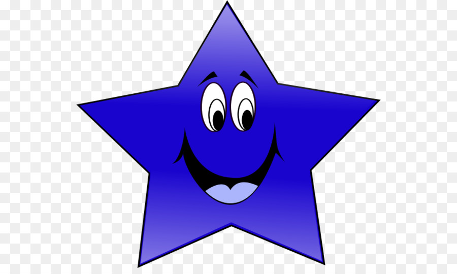 Estrela Azul，Sorrindo PNG