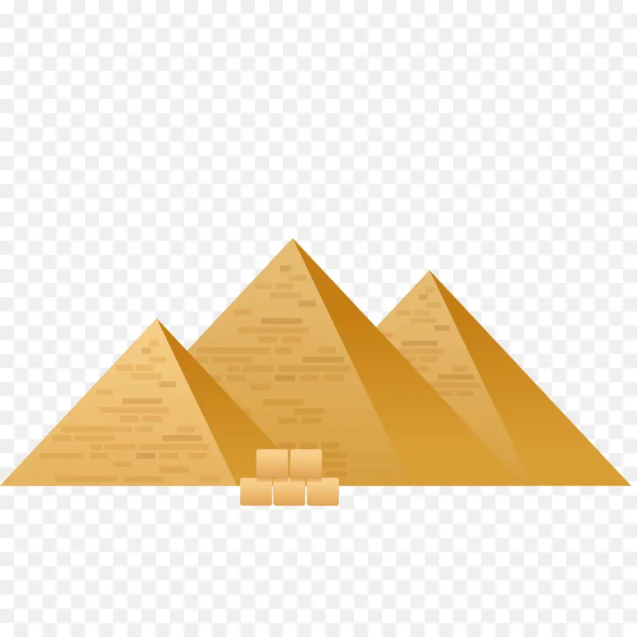 Pirâmides Do Egito，Complexo De Pirâmides De Gizé PNG