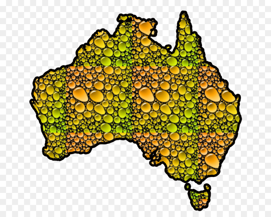 Austrália，Mapa PNG