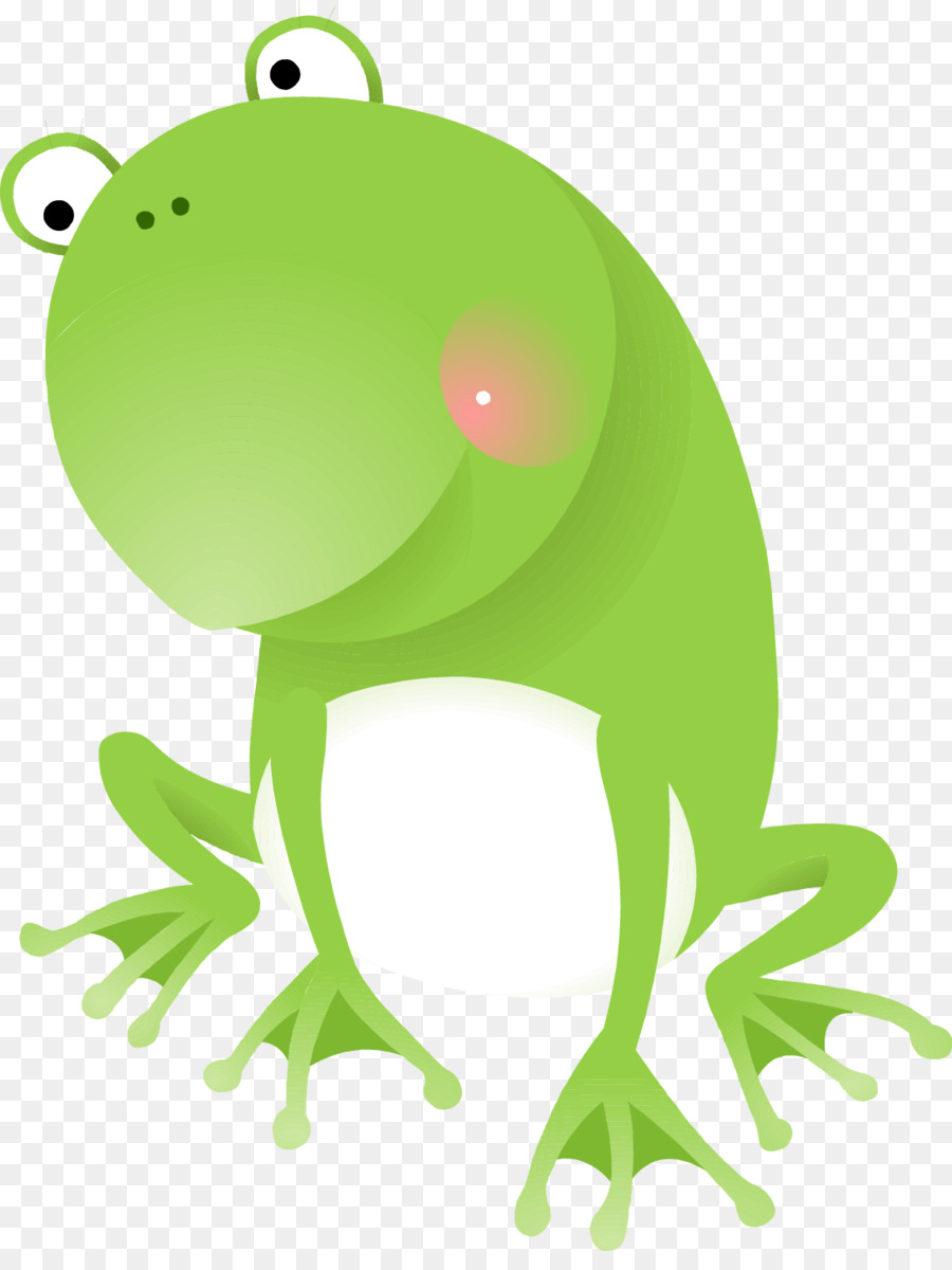 Sapo Verde Dos Desenhos Animados，Animal PNG