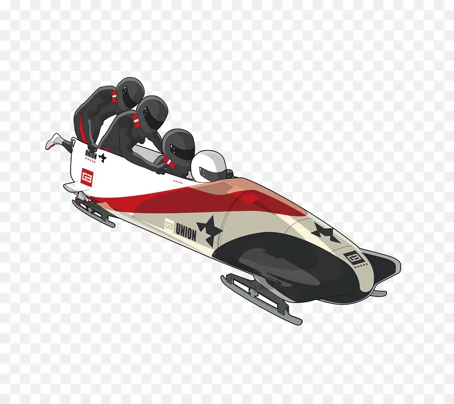 Bobsleigh，Ilustração De Estoque PNG