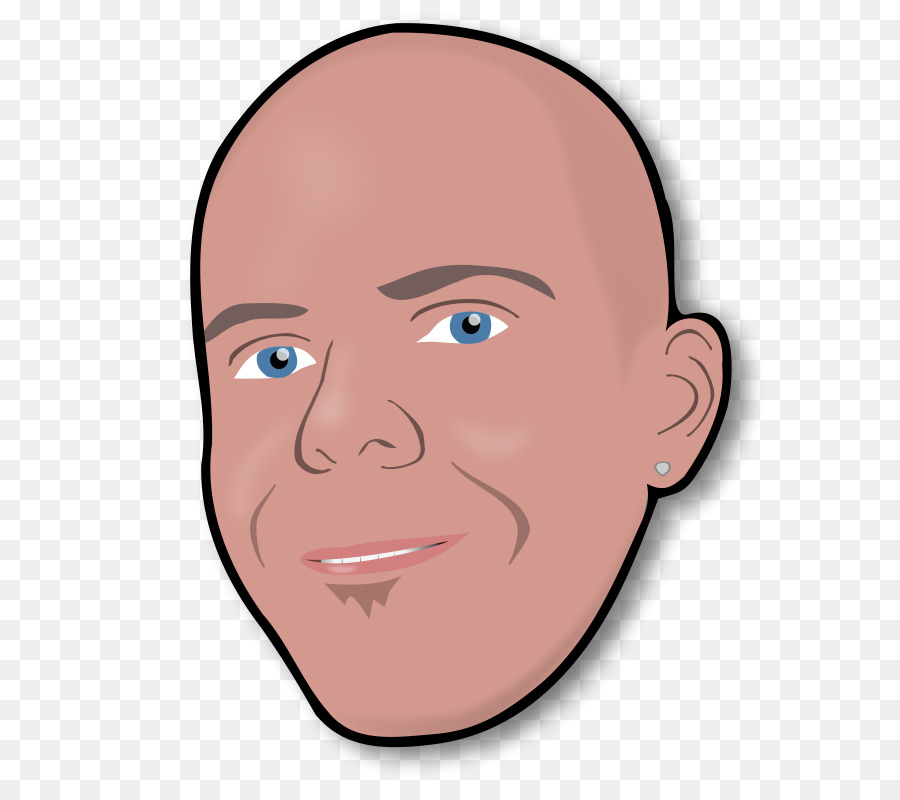 Careca，Face PNG