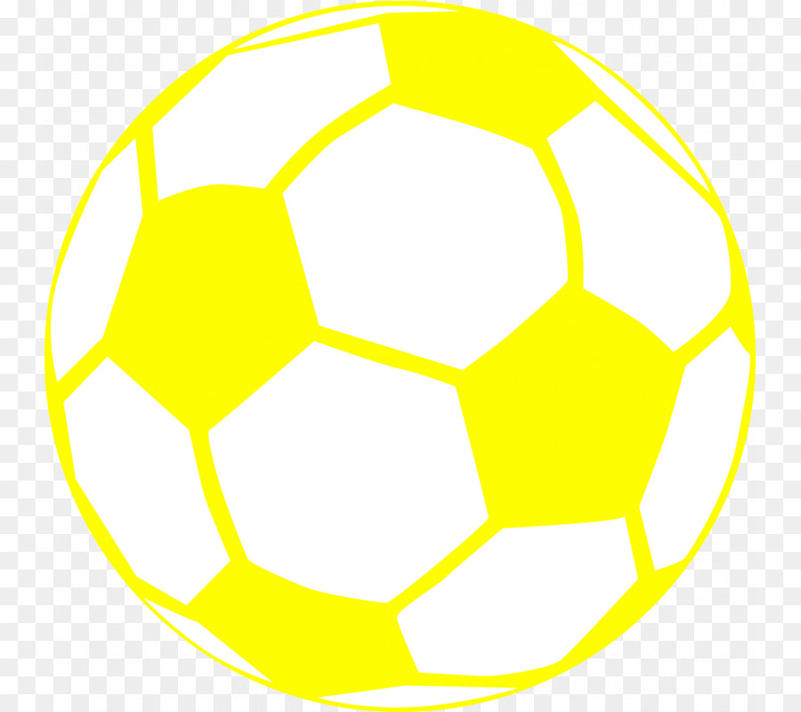 Design PNG E SVG De Bola De Futebol Amarela Para Camisetas