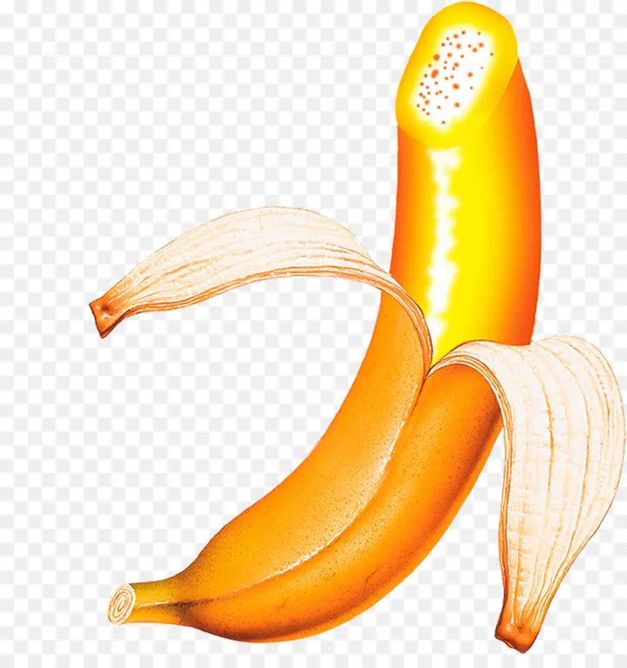 Banana，Amarelo PNG