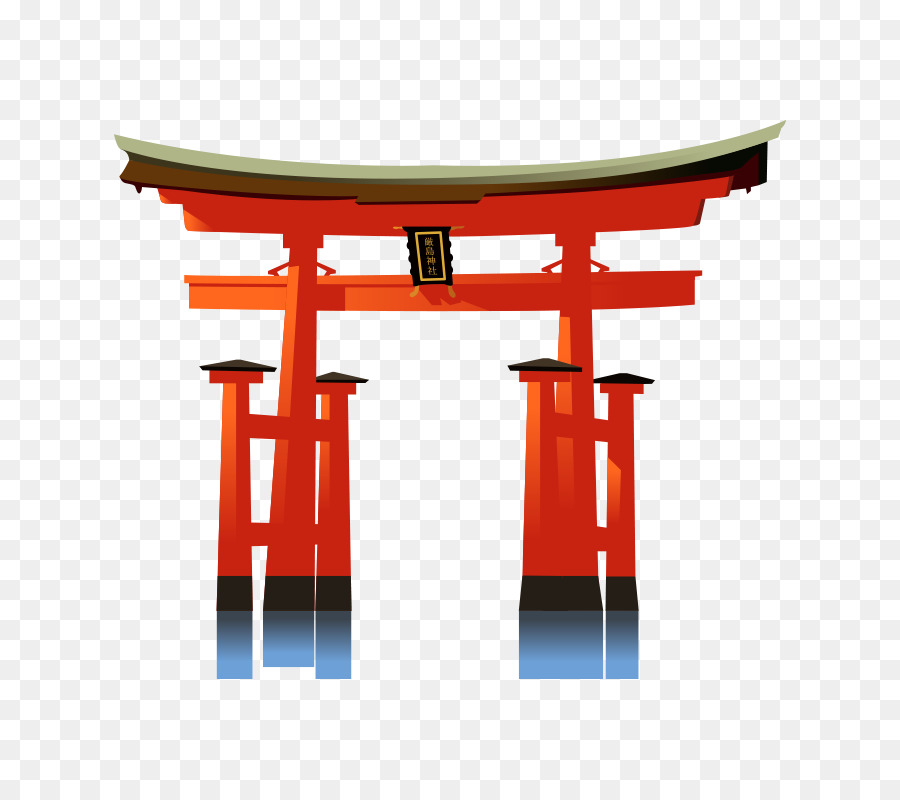 Santuario De Itsukushima Miyajima Grande Torii Png Transparente Gratis