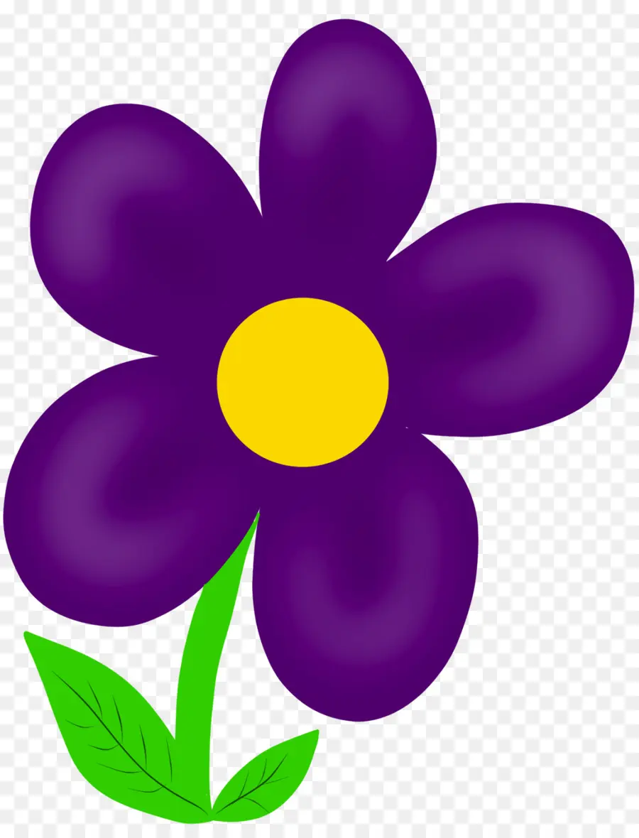 Roxo，Flor PNG