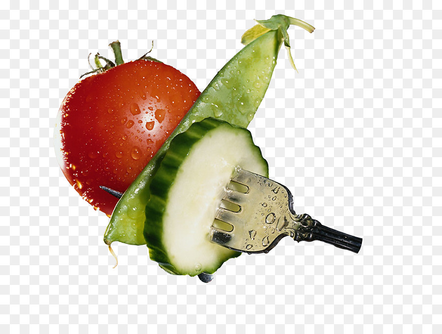 Legumes No Garfo，Tomate PNG