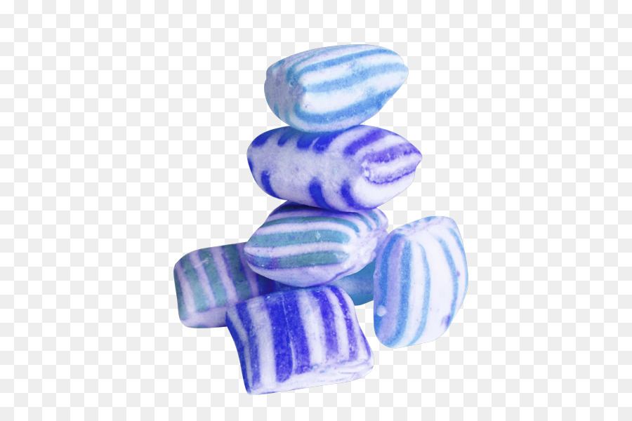 Doces Listrados，Azul E Branco PNG