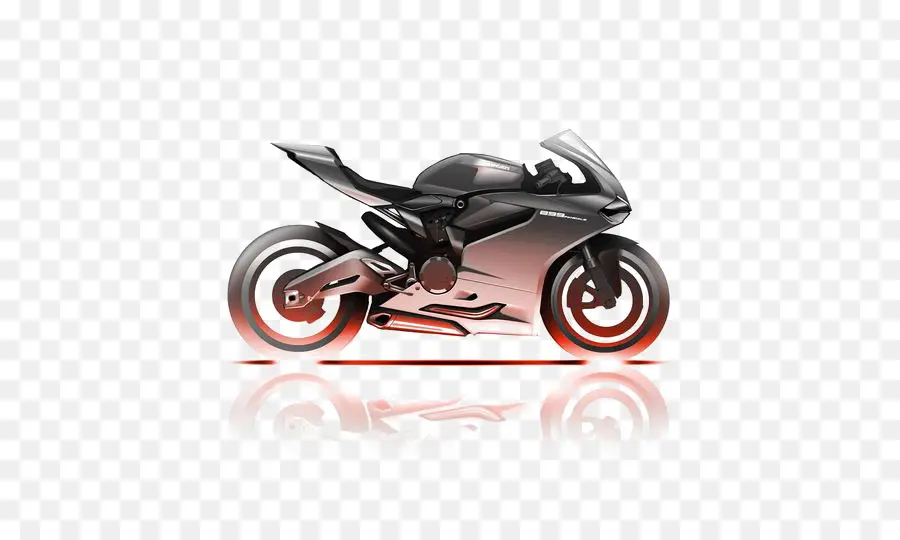 Motocicleta Preta，Bicicleta PNG