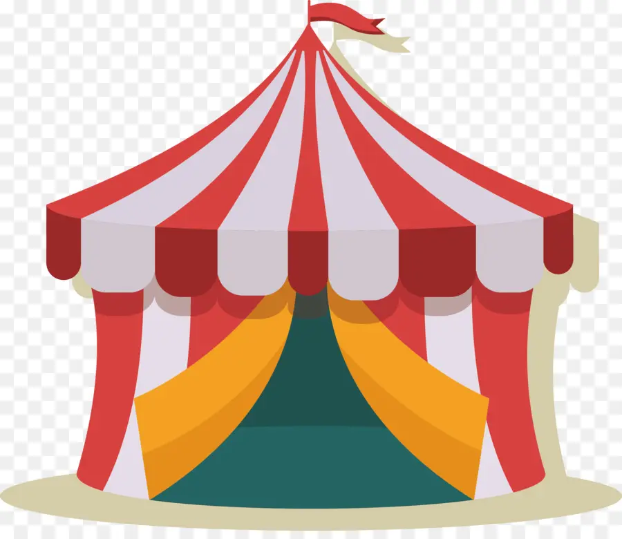 Tenda De Circo，Vermelho PNG