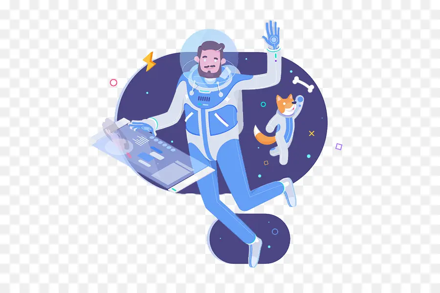 Astronauta，Espaço PNG