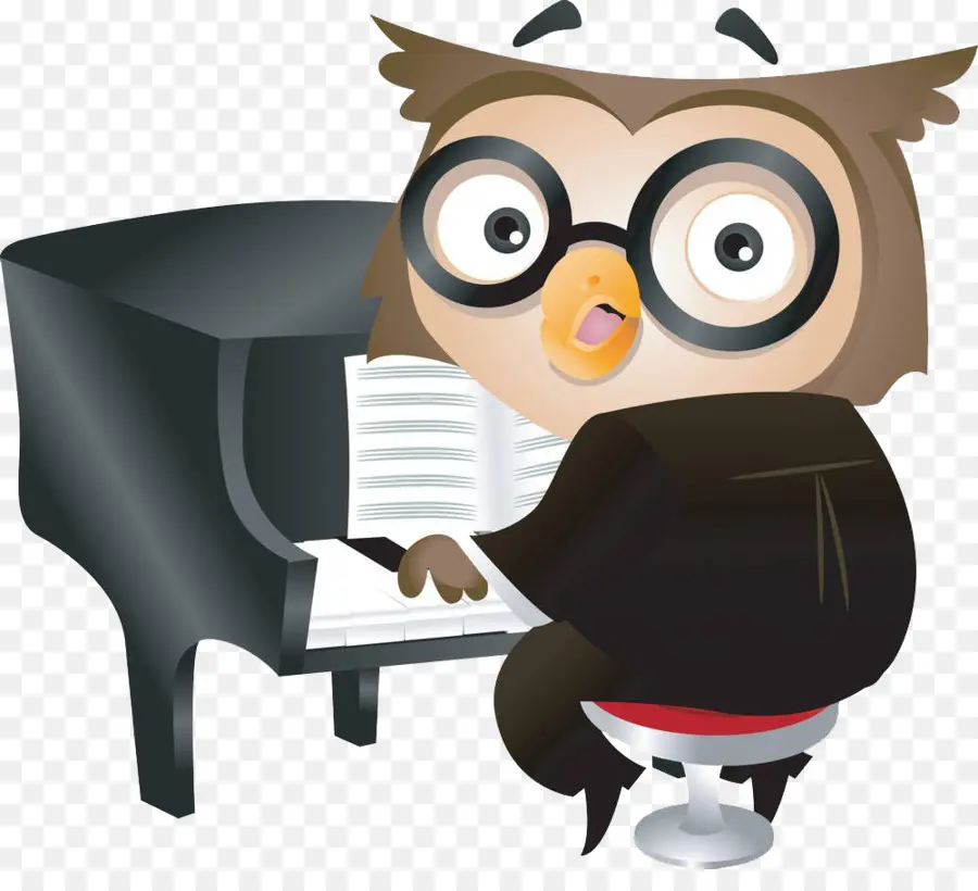 Coruja，Piano PNG