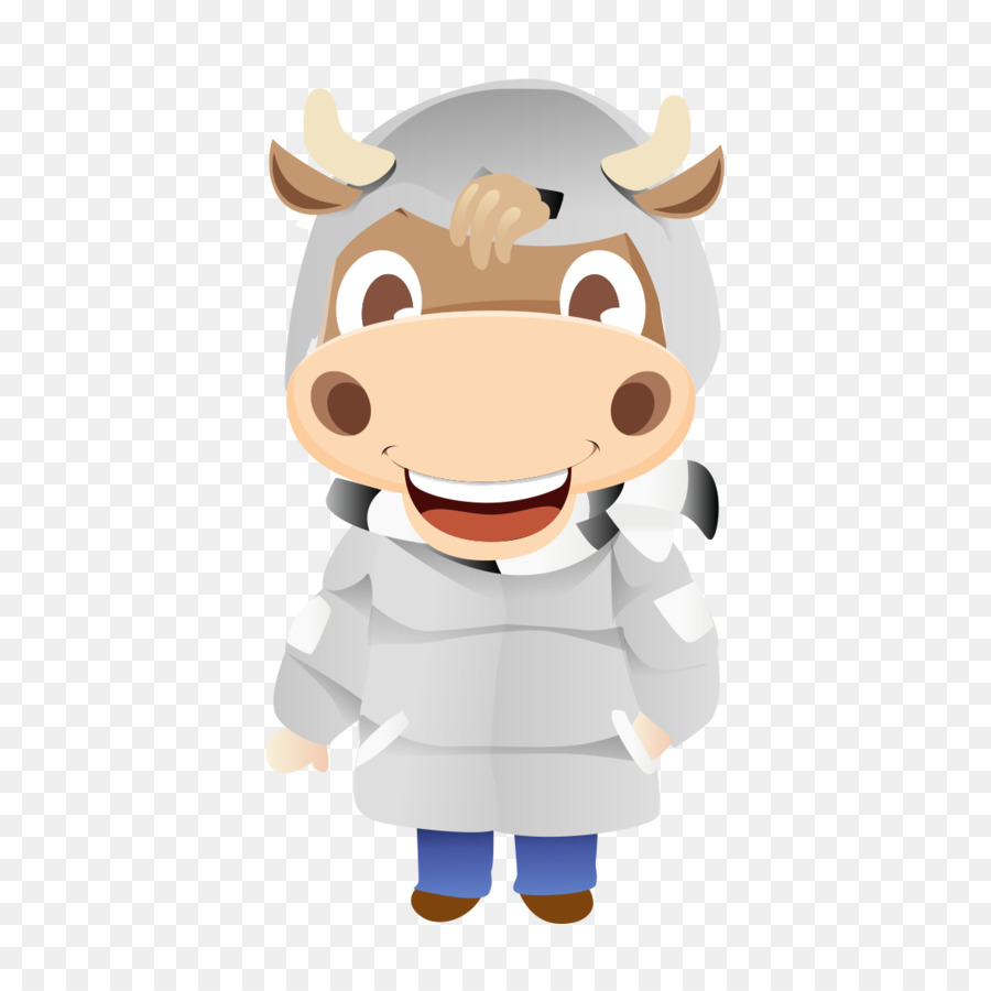 Vaca Dos Desenhos Animados，Animal PNG