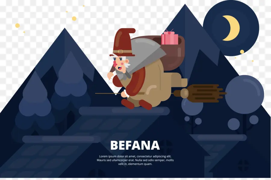 Befana，Bruxa PNG