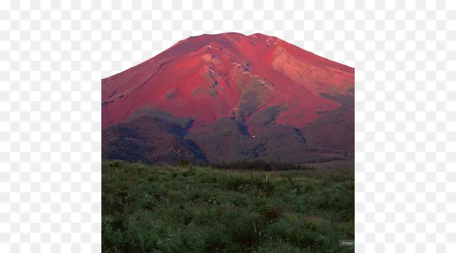 Montagem Do Cenário，Vulcão Da Montanha PNG