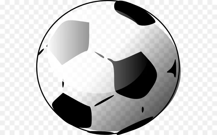 Bola De Futebol，Preto E Branco PNG