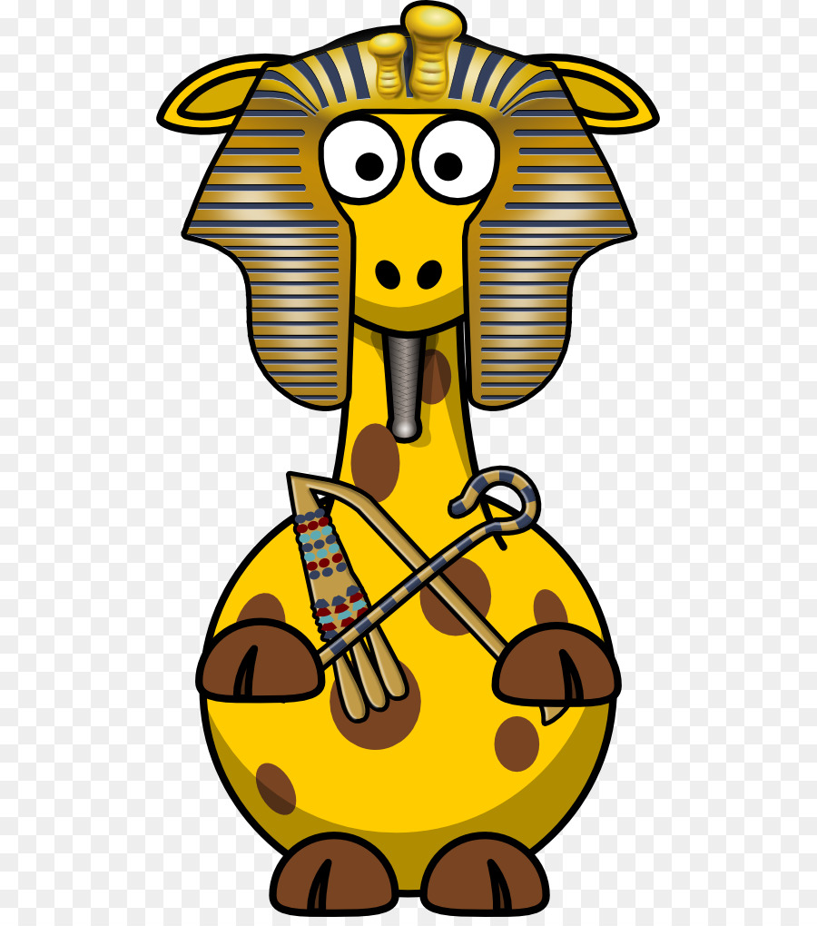 Girafa De Desenho Animado，Faraó PNG