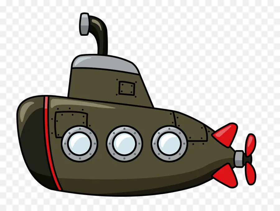 Submarine，Cartoon PNG