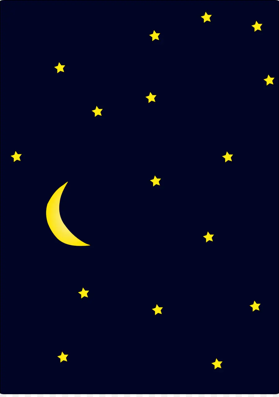 Lua E Estrelas，Lua PNG