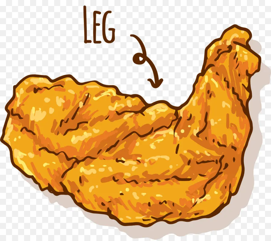 Coxa De Frango Frito，Crocante PNG