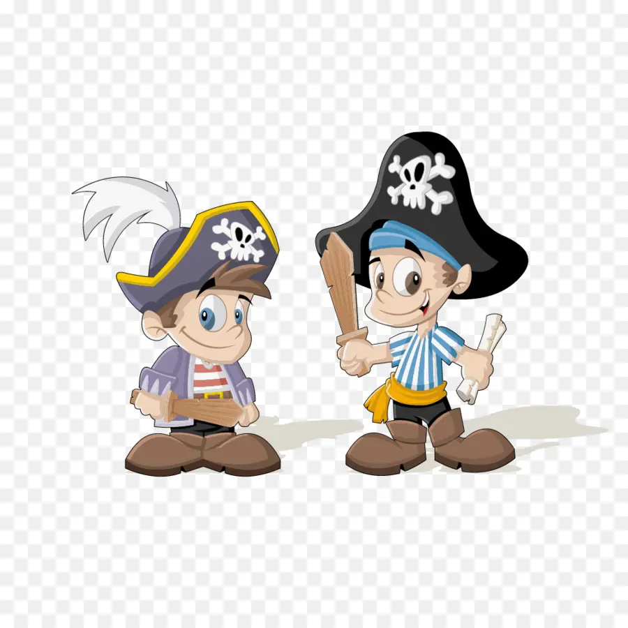 Crianças Piratas，Chapéu Pirata PNG