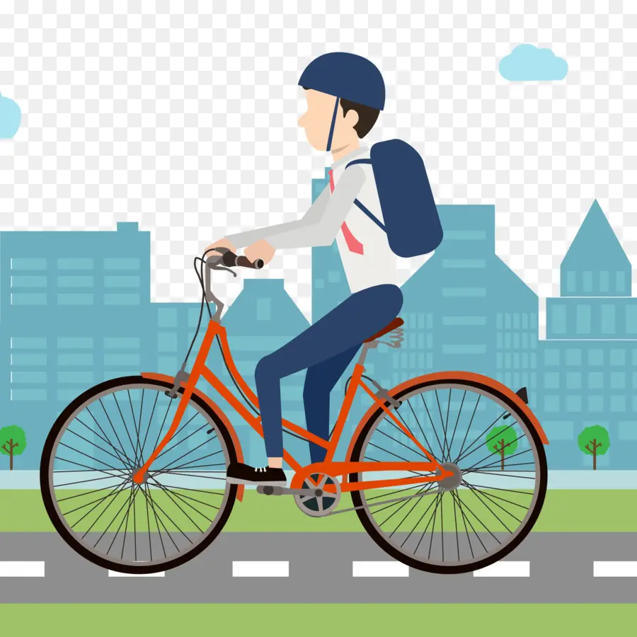 Ciclista，Bicicleta PNG