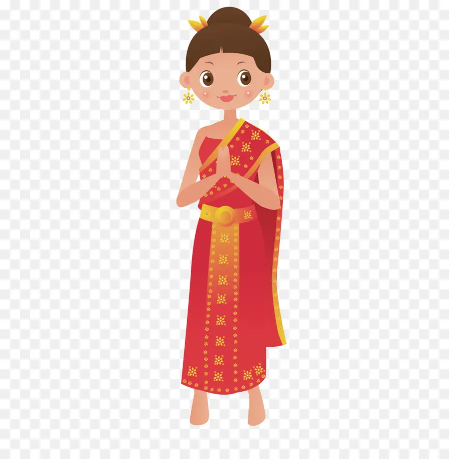 Vestido Tradicional，Mulher PNG