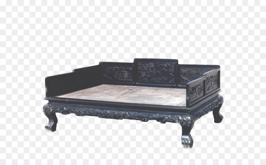 Cama De Madeira，Esculpido PNG