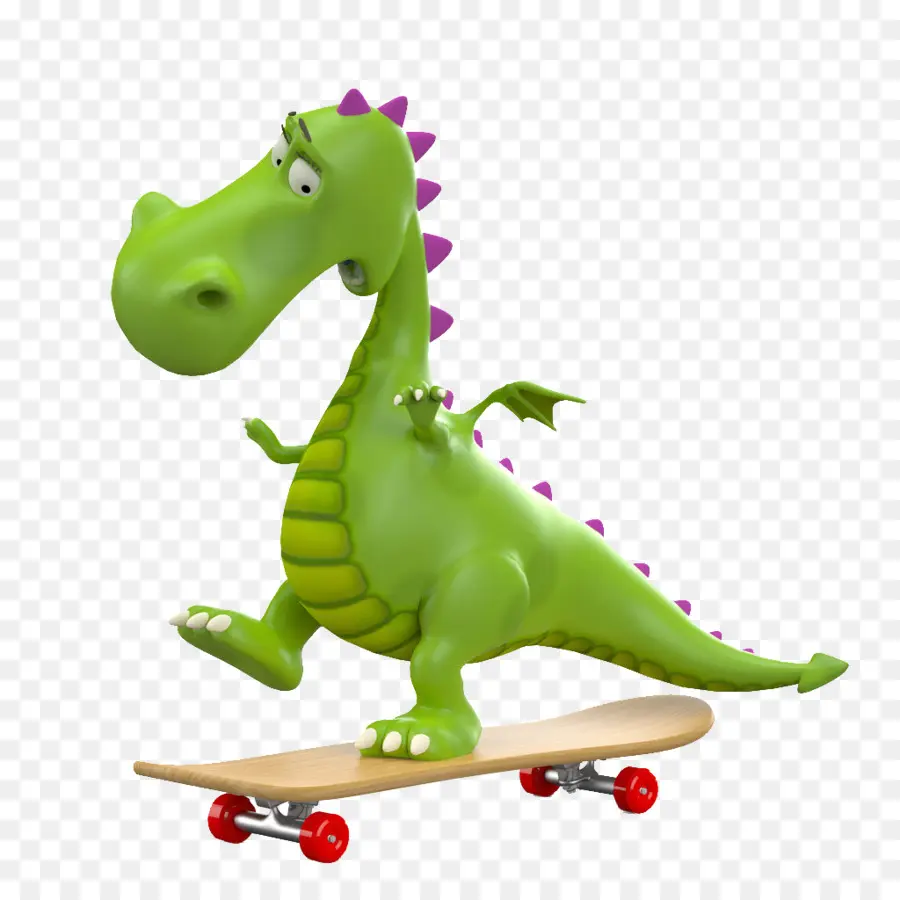 Dragão Verde，Skate PNG