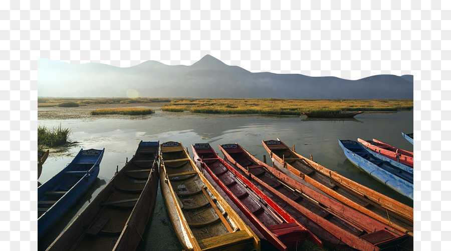 Lago Lugu，Barco PNG