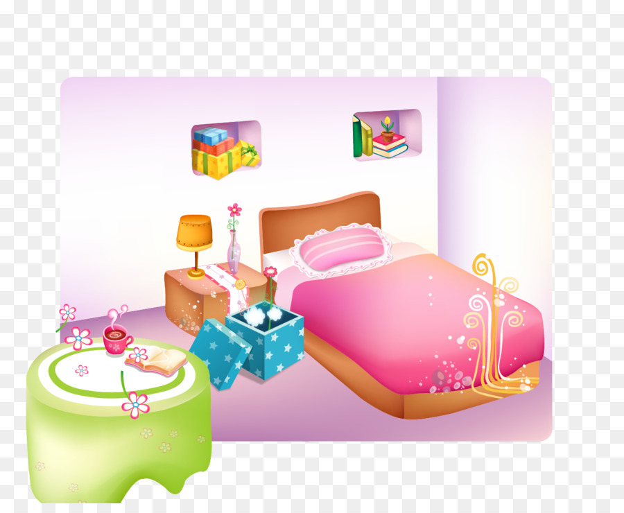 Quarto，Cama PNG