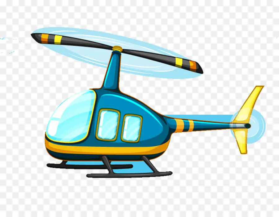 Helicóptero De Desenho Animado，Aeronave PNG