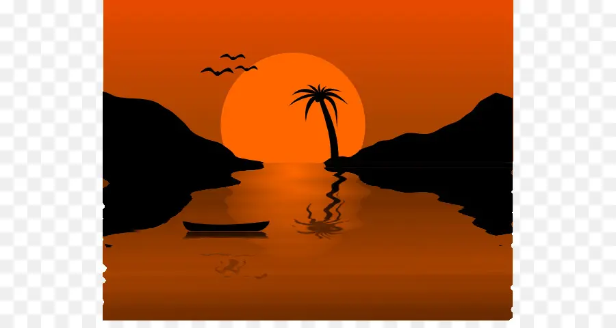 Pôr Do Sol，Scalable Vector Graphics PNG