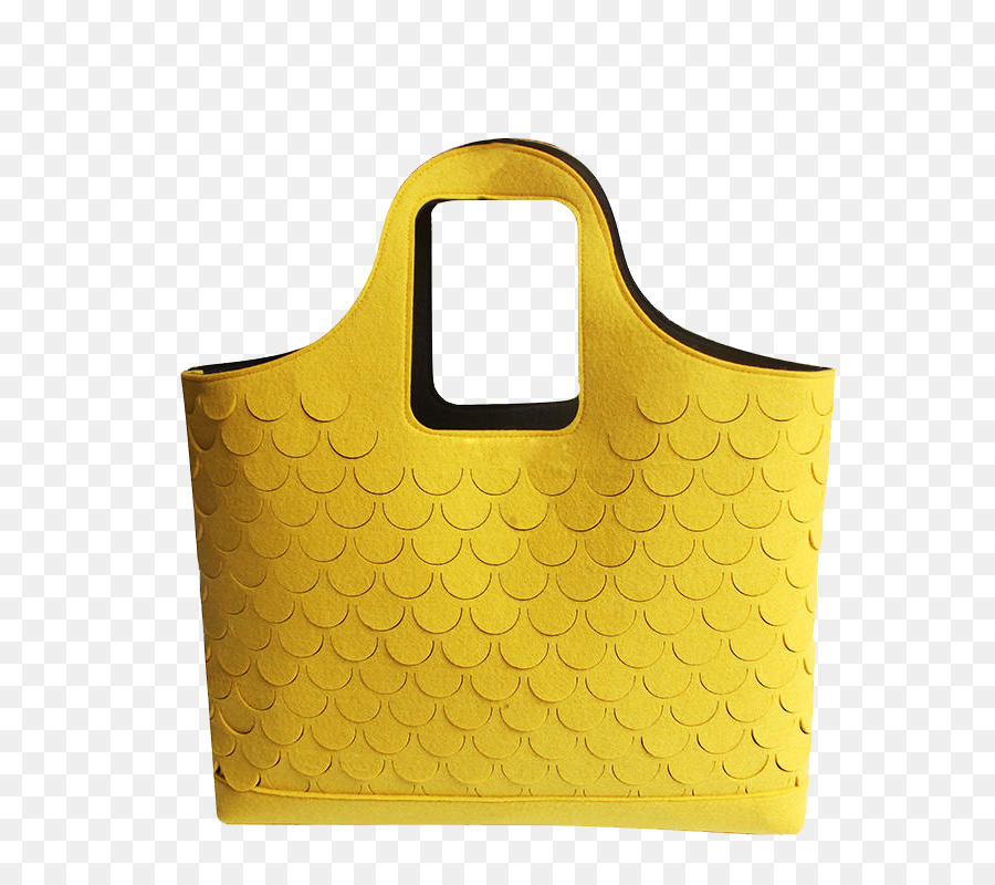 Bolsa De Mão，Amarelo PNG