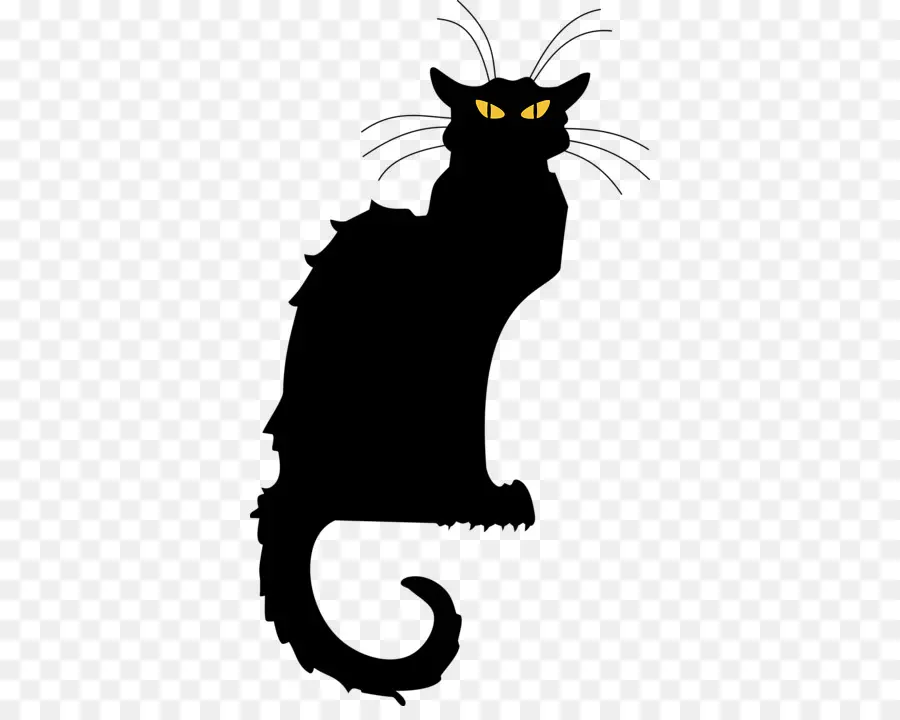 Le Chat Noir，Gato PNG