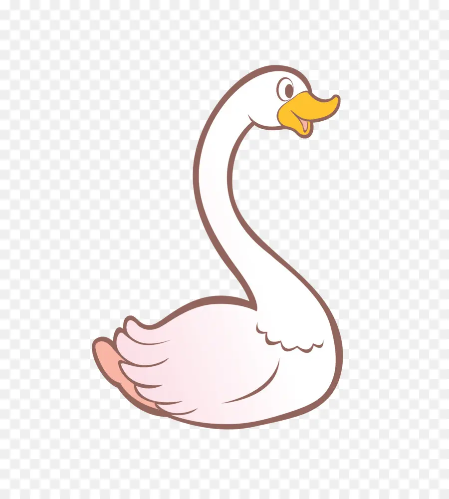 Cisne De Desenho Animado，Pássaro PNG