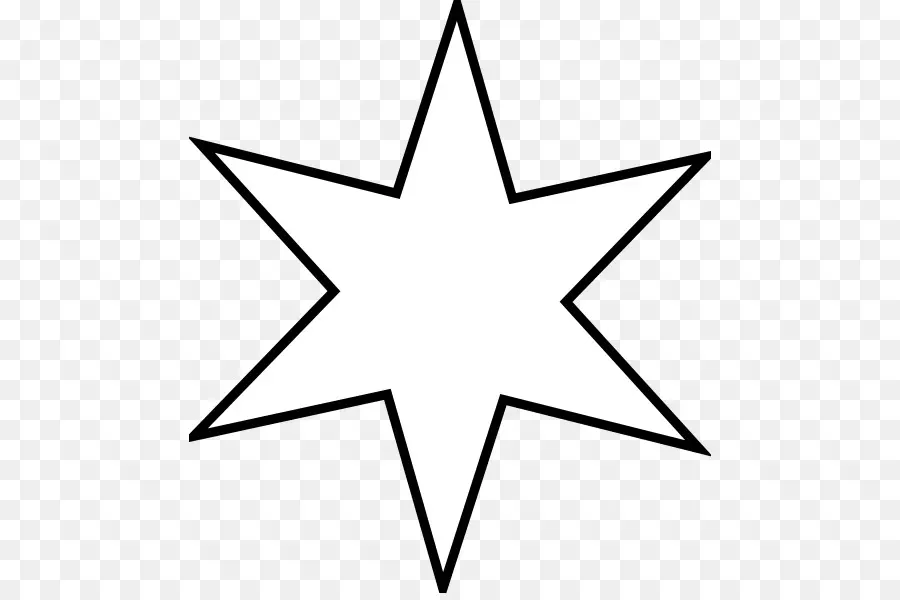 Estrela，Preto E Branco PNG